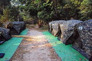 Cambodia Camping