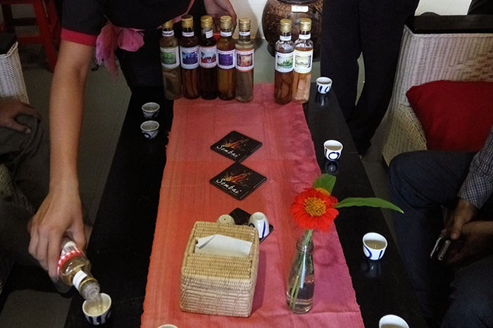 Cambodian Liqueur Tasting