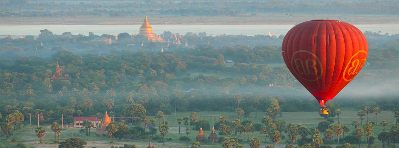 bagan balloon myanmar