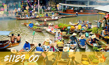 Damnoen Saduak Floating Market