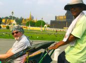 Cyclo ride - Phnom Penh