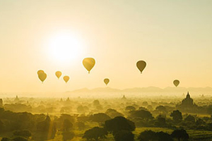 Bagan Balloon Sunrise