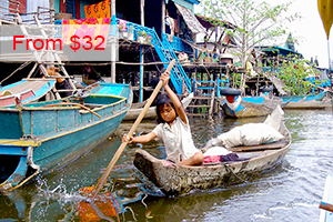 Kompong Phluk Stilt-house Village